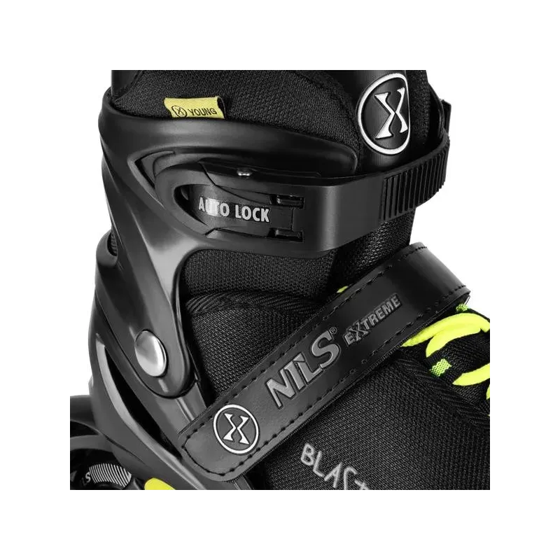 NA18168A IN-LINE SKATES BLASTER BLACK SIZE L(39-42) NILS EXTREME