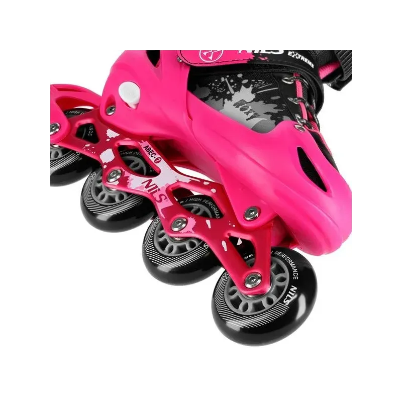 NA18137A IN-LINE SKATES ROXY PINK SIZE S(31-34) NILS EXTREME
