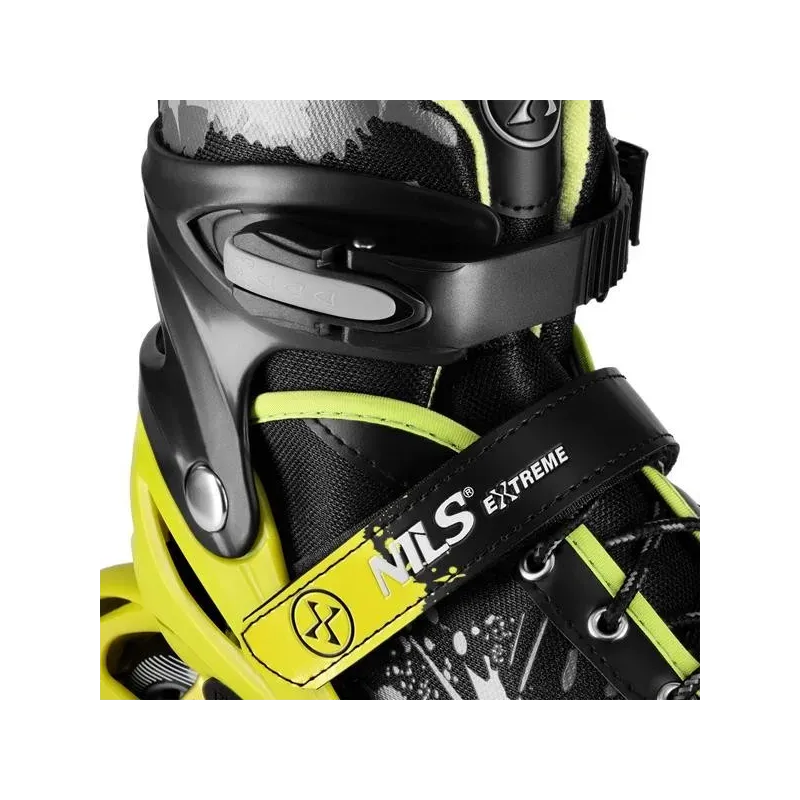 NA18137A IN-LINE SKATES ROCKO YELLOW SIZE S(31-34) NILS EXTREME