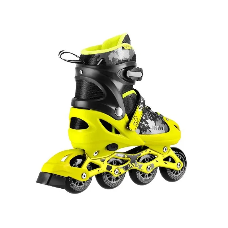 NA18137A IN-LINE SKATES ROCKO YELLOW SIZE M(35-38) NILS EXTREME