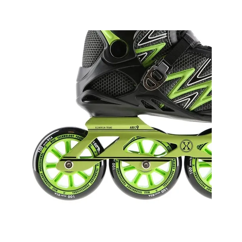 NA8660 GREEN SIZE 40 IN-LINE SKATES NILS EXTREME