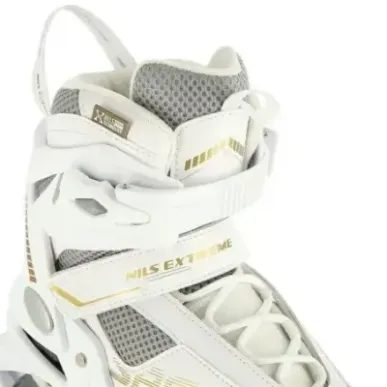NA2150 WHITE SIZE 42 INLINE SKATES NILS EXTREME