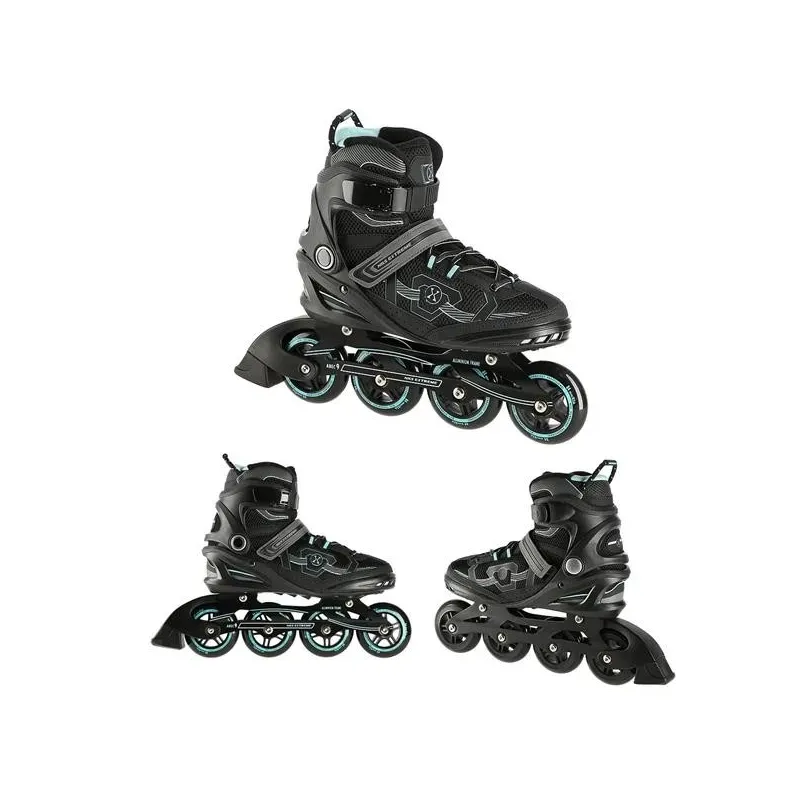 NA9157 BLACK-MINT SIZE 41 IN-LINE SKATES NILS EXTREME