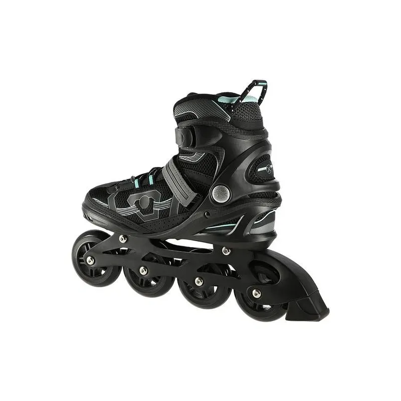 NA9157 BLACK-MINT SIZE 42 IN-LINE SKATES NILS EXTREME