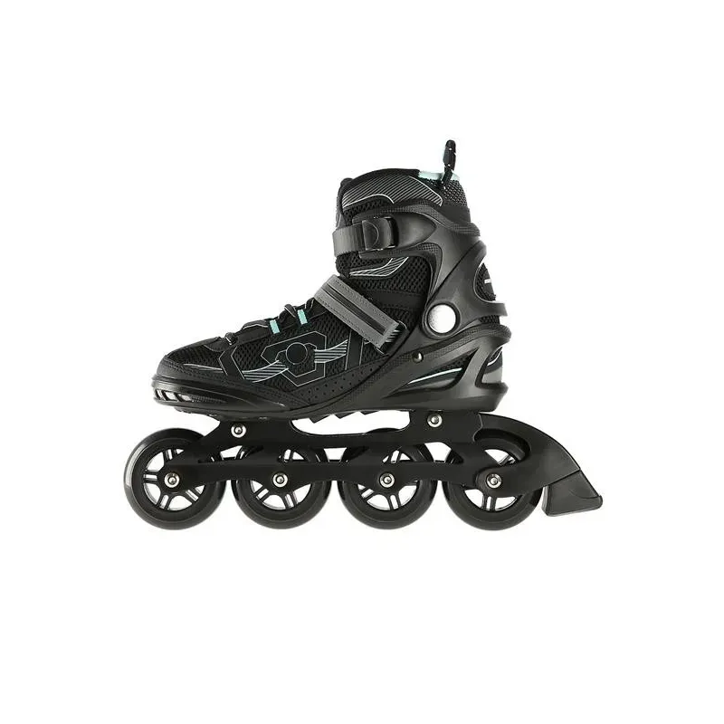 NA9157 BLACK-MINT SIZE 42 IN-LINE SKATES NILS EXTREME