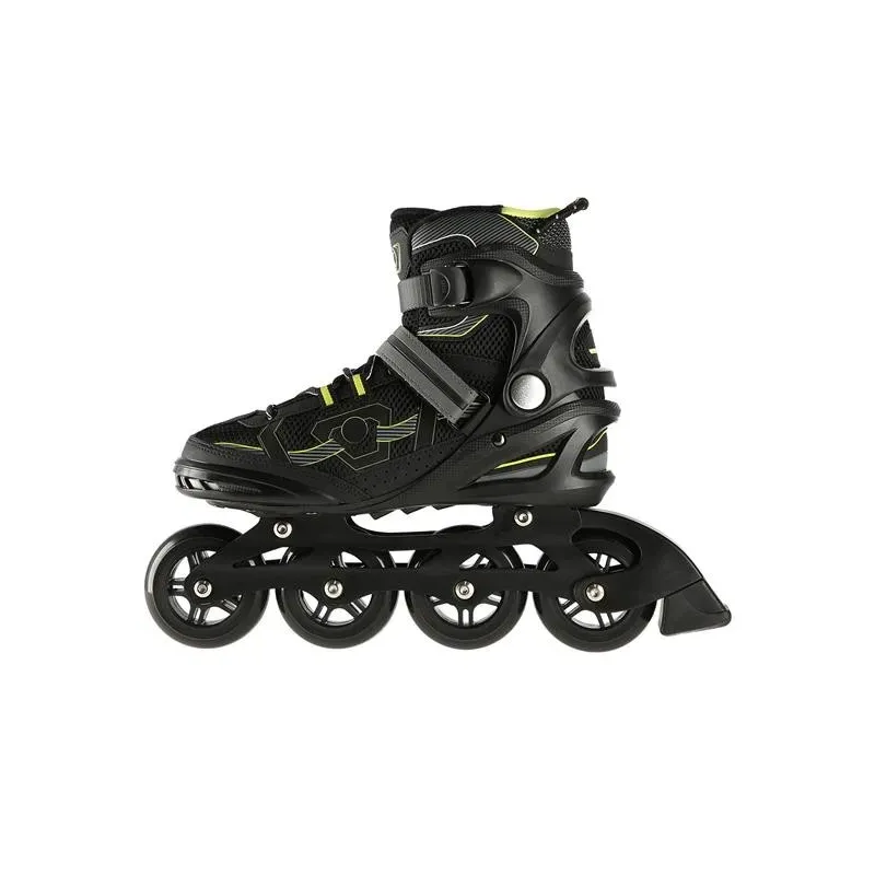 NA9157 BLACK-YELLOW SIZE 38 IN-LINE SKATES NILS EXTREME