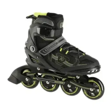 NA9157 BLACK-YELLOW SIZE 39 IN-LINE SKATES NILS EXTREME