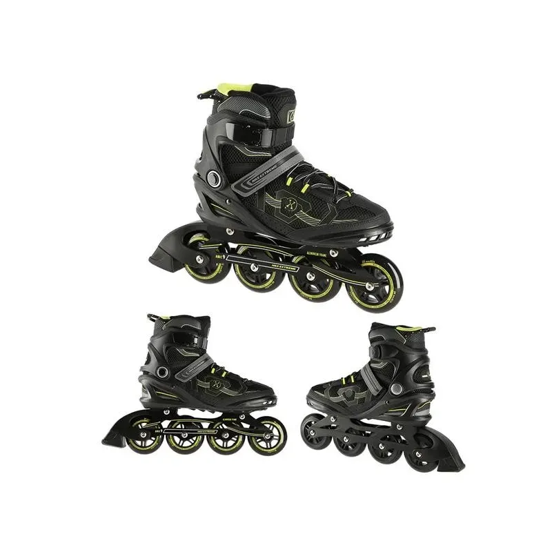 NA9157 BLACK-YELLOW SIZE 39 IN-LINE SKATES NILS EXTREME