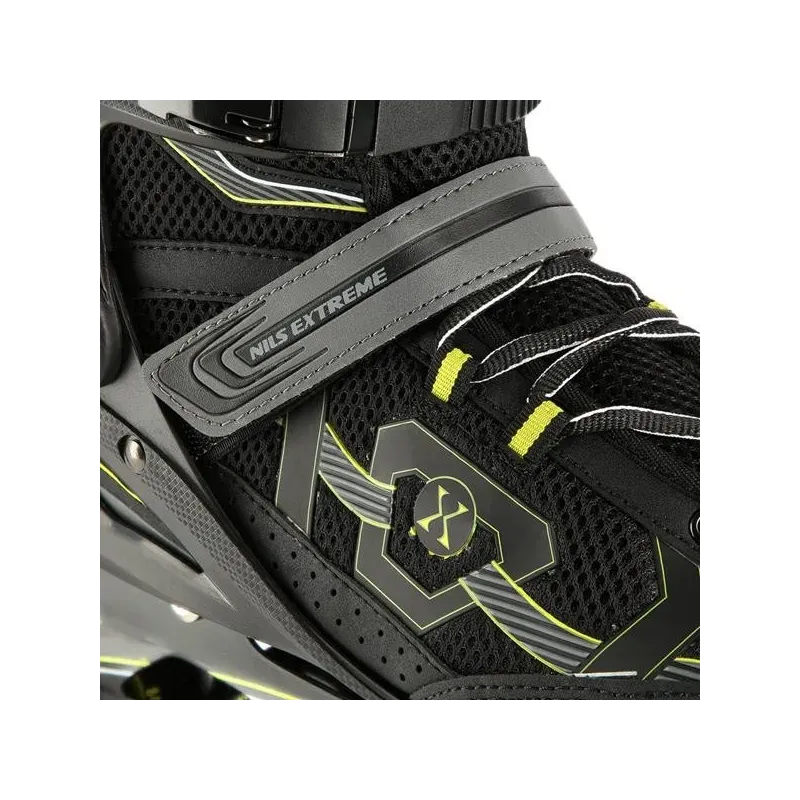 NA9157 BLACK-YELLOW SIZE 39 IN-LINE SKATES NILS EXTREME
