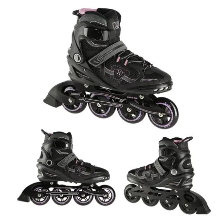 NA9157 BLACK-PURPLE SIZE 39 IN-LINE SKATES NILS EXTREME