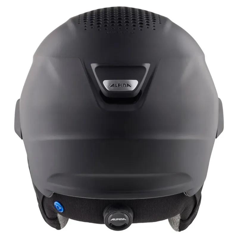 Alpina winter helmet ALTO Q-Lite Black Matt (Gold Mirror) 59-63