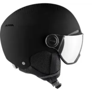 WINTER HELMET ALPINA ARBER VISOR Q LITE BLACK MATT 54-58