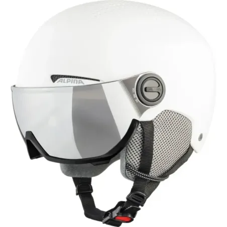 WINTER HELMET ALPINA ARBER VISOR Q-LITE WHITE MATT 54-58