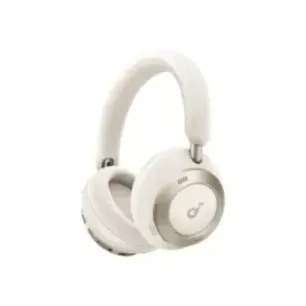 Anker Soundcore Foldable Headphones Space One Pro Bluetooth Over-ear Microphone Wireless Cream White