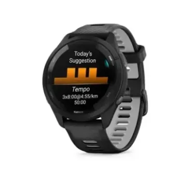 Garmin Forerunner 265 Music nutikell, 46 mm, Must