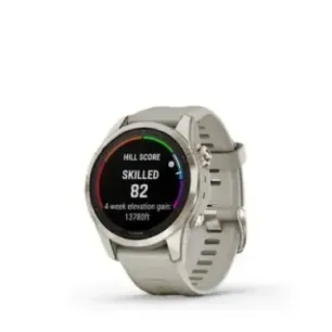 Garmin fēnix 7S Pro Sapphire Solar смарт-часы, 42 mm, Мягкое золото/Песок