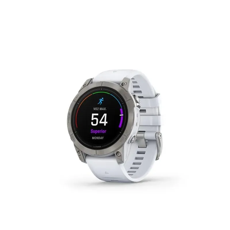 Garmin EPIX PRO 2 Sapphire Смарт-часы, 47 мм, белый камень