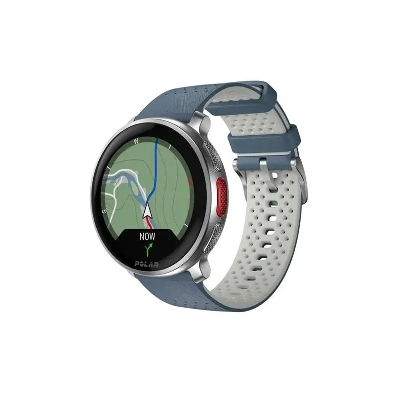 Polar Vantage V3 Premium Multisport Kell, Hõbedane/sinine