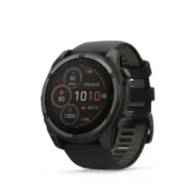Garmin fēnix 8 Solar Sapphire часы, 51 мм, Углеродно-серый титан DLC с