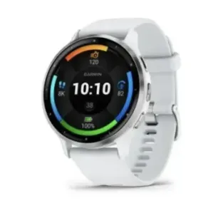 Garmin Venu 3 Смарт-часы, 45 mm, Серебристыe/Белыe