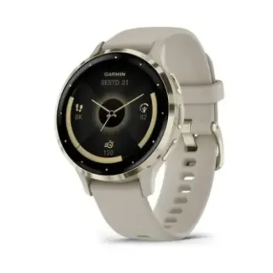 Garmin Venu 3S Смарт-часы, 41 mm, Серые /нежного золотого цвета