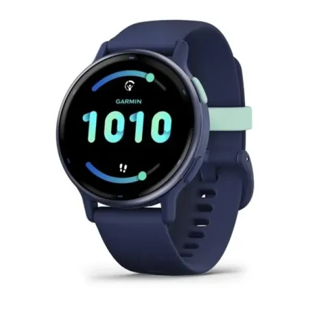 Garmin vivoactive 5 Tumesinine alumiiniumääris, tumesinine korpus ja silikoonrihm