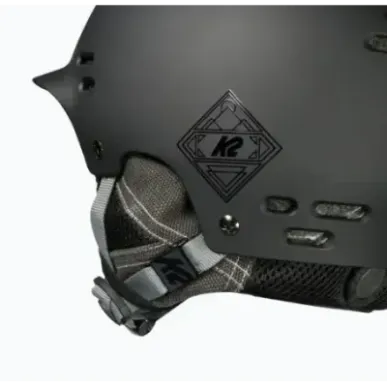 Kask męski K2 THRIVE black