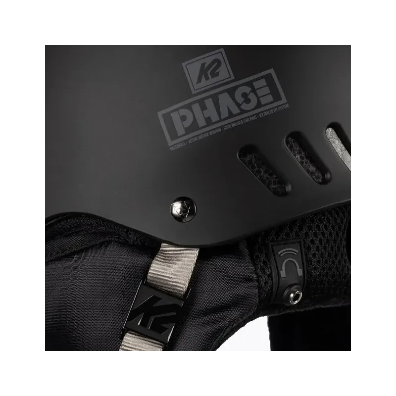 Kask męski K2 PHASE PRO black M