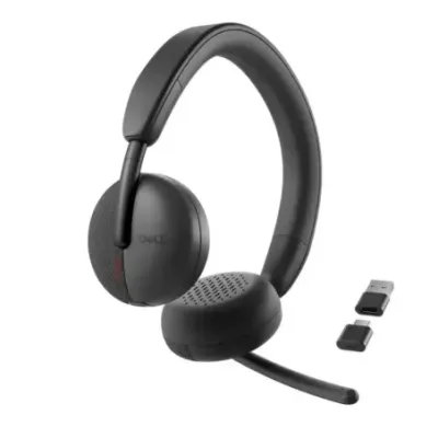 DELL WL3024 Headset Wired &amp Wireless Head-band Calls/Music USB Type-C Bluetooth Black
