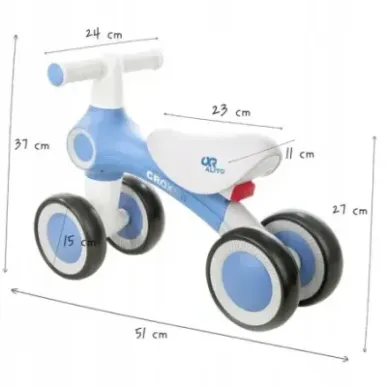 Четырехколесный беговел Croxer Alito