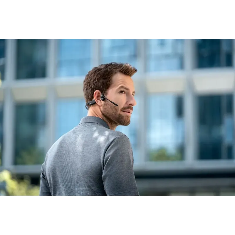 Słuchawki dokostne Shokz OpenComm2 USB-C czarne