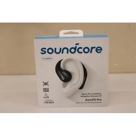 SALE OUT. Anker Soundcore AeroFit Pro Open-Ear Headphones, Wireless, Black Anker Soundcore Open-Ear Sport Headphones