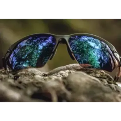 Sports cycling glasses Alpina Nylos HR Black