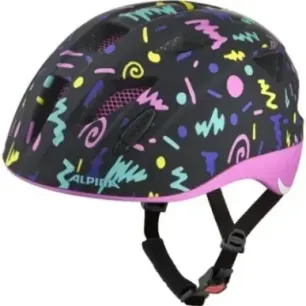 Kask rowerowy ALPINA XIMO FLASH BLACK-CONFETTI MATT 49-54