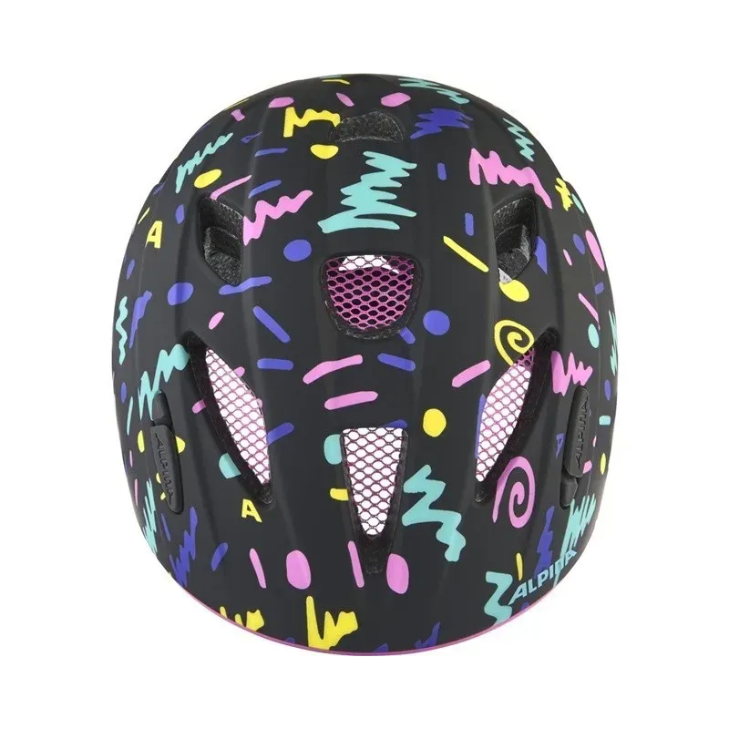 Kask rowerowy ALPINA XIMO FLASH BLACK-CONFETTI MATT 49-54