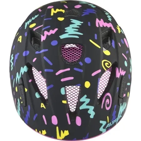 Kask rowerowy ALPINA XIMO FLASH BLACK-CONFETTI MATT 49-54