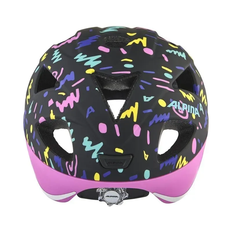 Kask rowerowy ALPINA XIMO FLASH BLACK-CONFETTI MATT 49-54