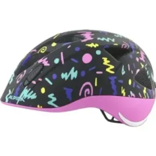 Kask rowerowy ALPINA XIMO FLASH BLACK-CONFETTI MATT 49-54