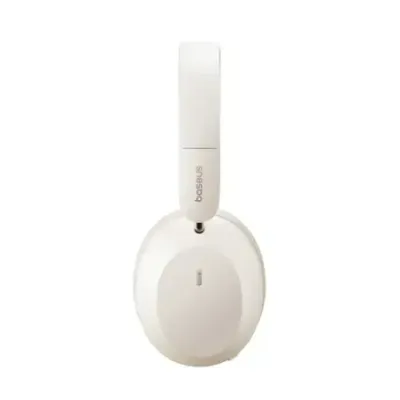 Baseus Bass 35 Max Headphones Wired &amp Wireless Head-band Music USB Type-C Bluetooth Beige
