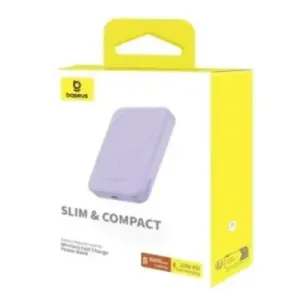 Baseus Magnetic Mini Air P10059002513-00 Lithium polymer power bank 6000 mAh Purple
