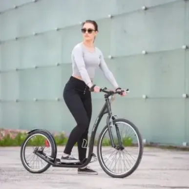 WHS261 BLACK 26/20&quot PUMPED WHEELS SCOOTER NILS EXTREME