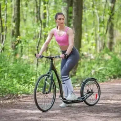 WHS261 BLACK 26/20&quot PUMPED WHEELS SCOOTER NILS EXTREME