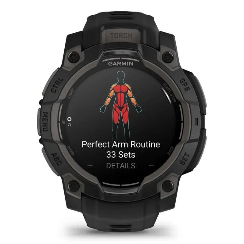 Smartwatch GARMIN Instinct 3 45mm Black