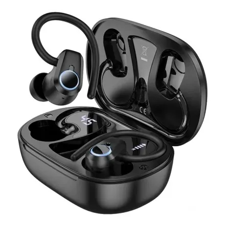 Hoco EQ8 Pure Joy Headset Wireless In-Ear Calls/Music Bluetooth Black