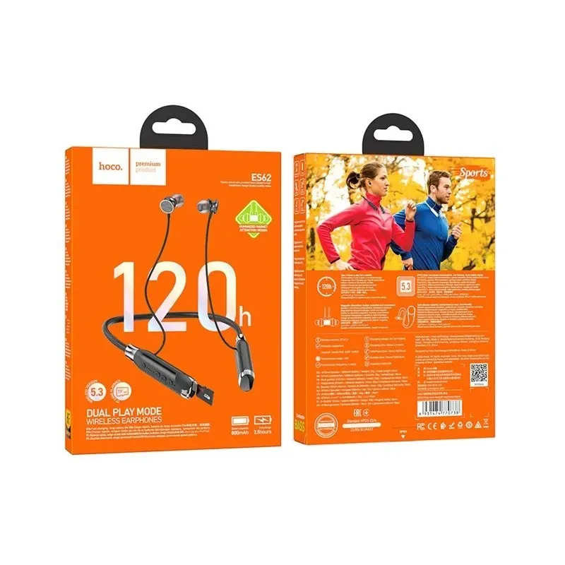 Hoco ES62 Pretty Headset Wireless In-Ear Calls/Music Bluetooth Black