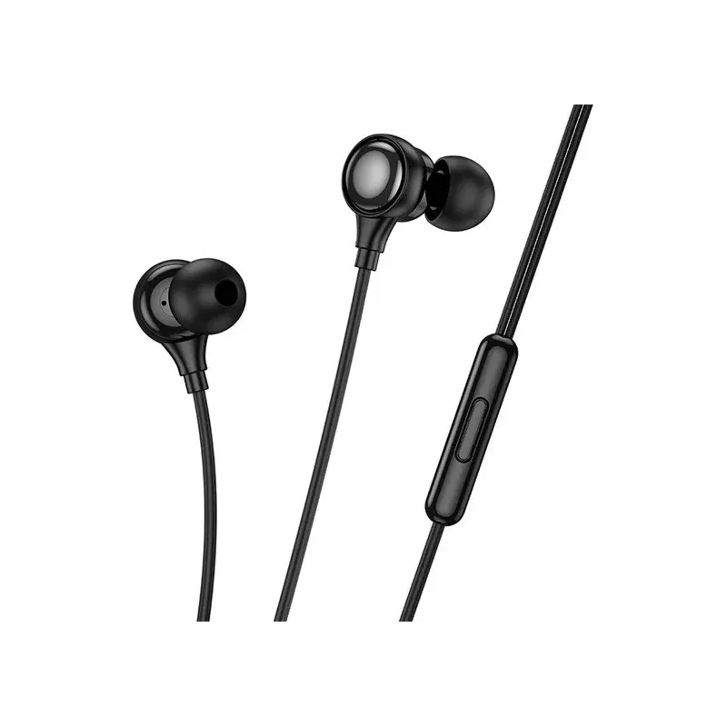 Hoco M116 Benevolent Wired Headset Black