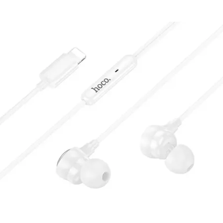 Hoco M116 Benevolent Wired Headset White