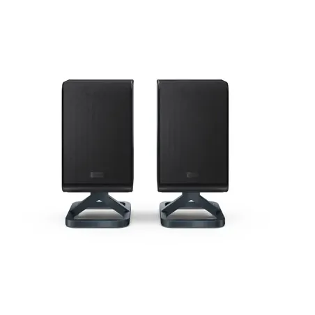 Sharp HT-SPR52021(BK) Q Soundbar 2.0.2 Wireless Rear Surround Speakers, Black Sharp