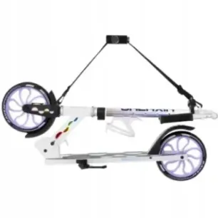 Складной самокат Raven Galaxia Holo 200mm LED колеса с держателем для бутылки