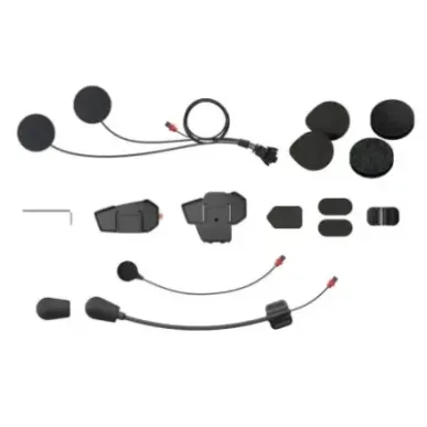 Sena SPIDER-ST1-A01 Mounting kit for intercom with built-in microphones and loudspeakers Black